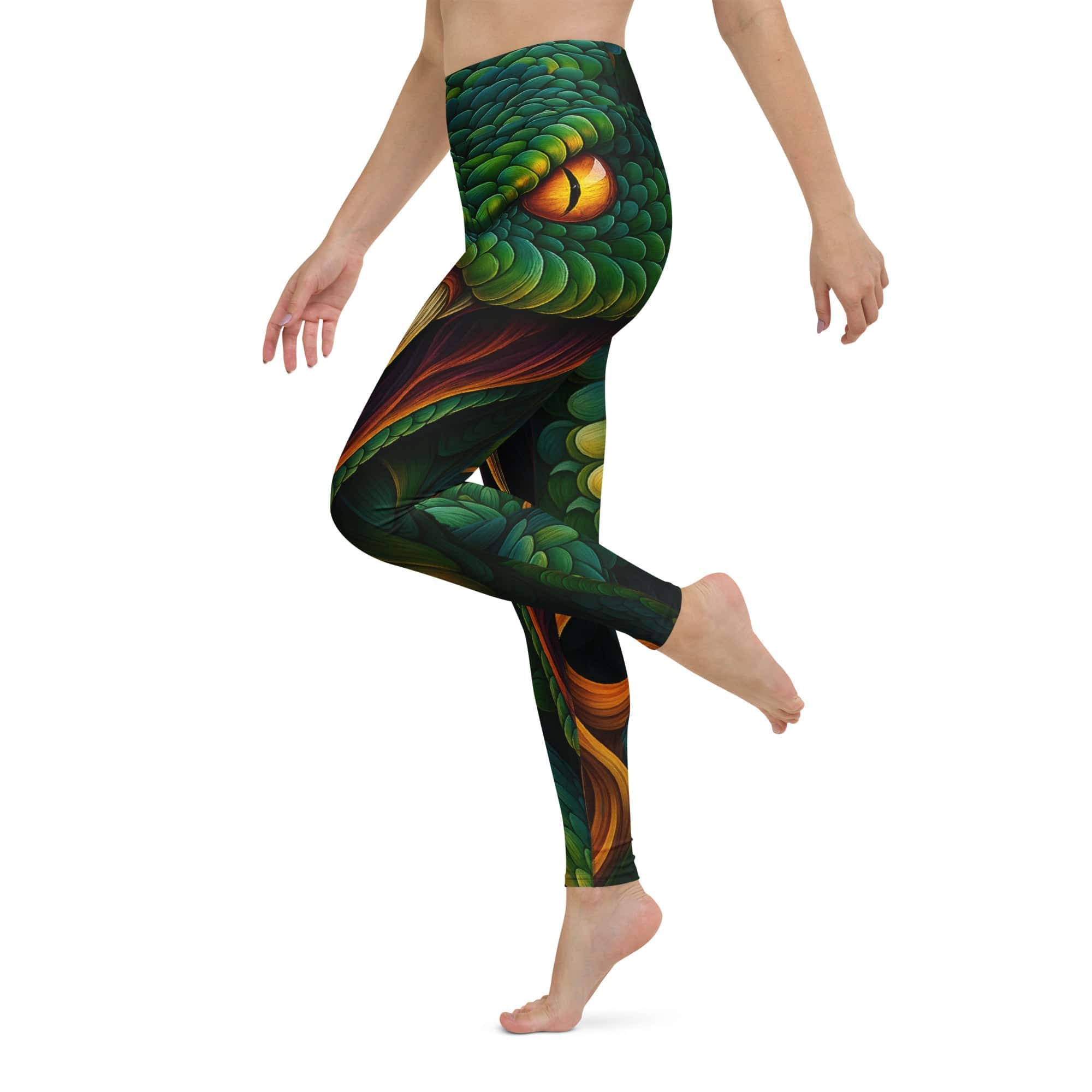 Savage Snake Yoga Leggings