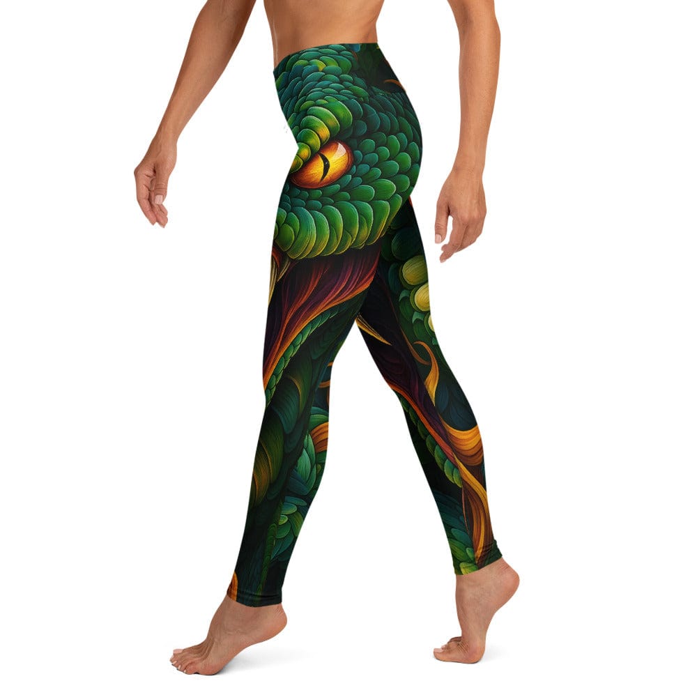 Savage Snake Yoga Leggings