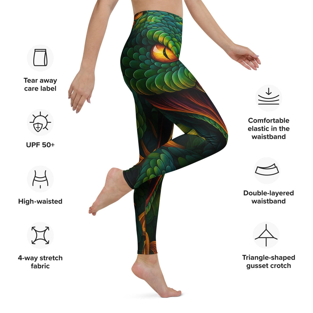 Savage Snake Yoga Leggings