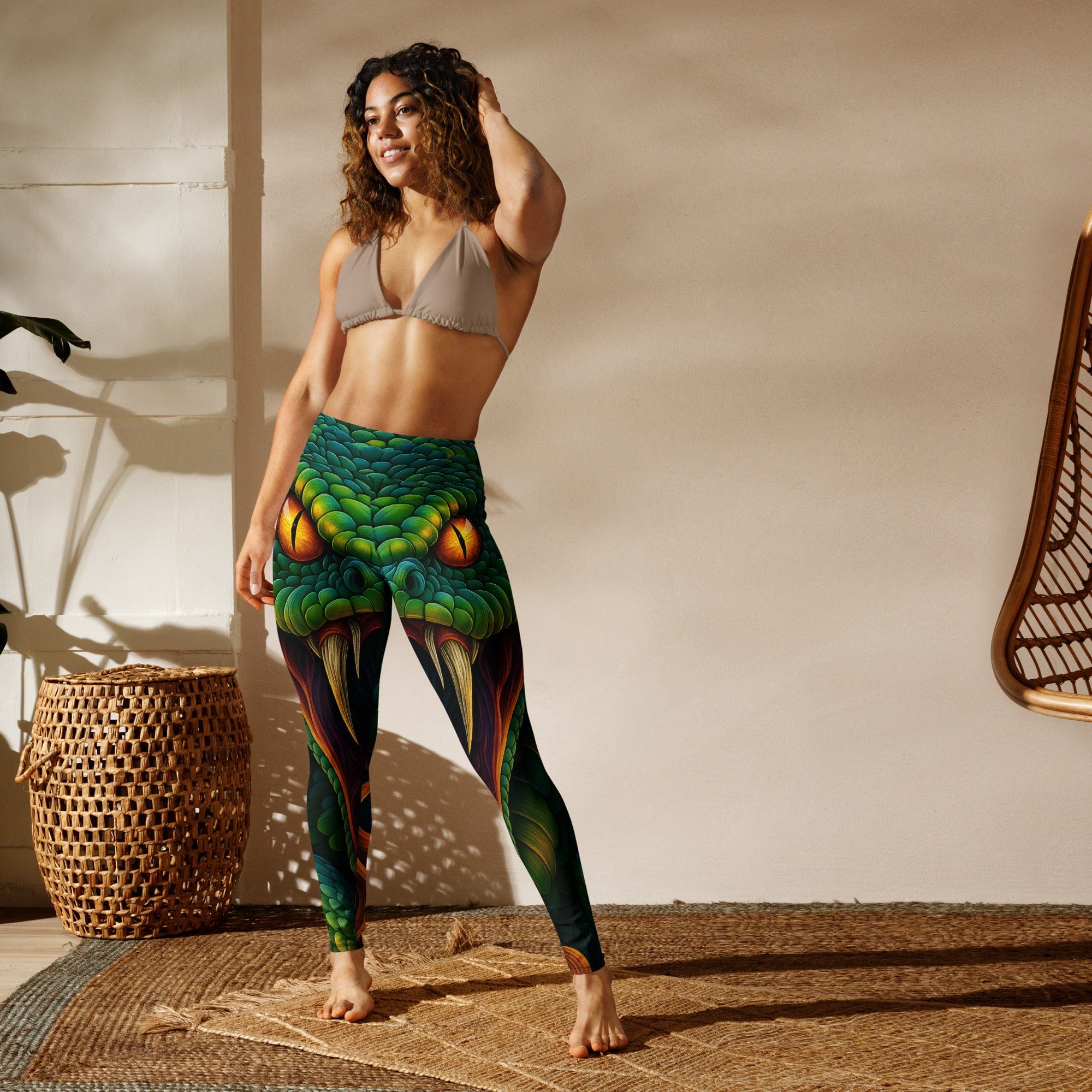 Savage Snake Yoga Leggings