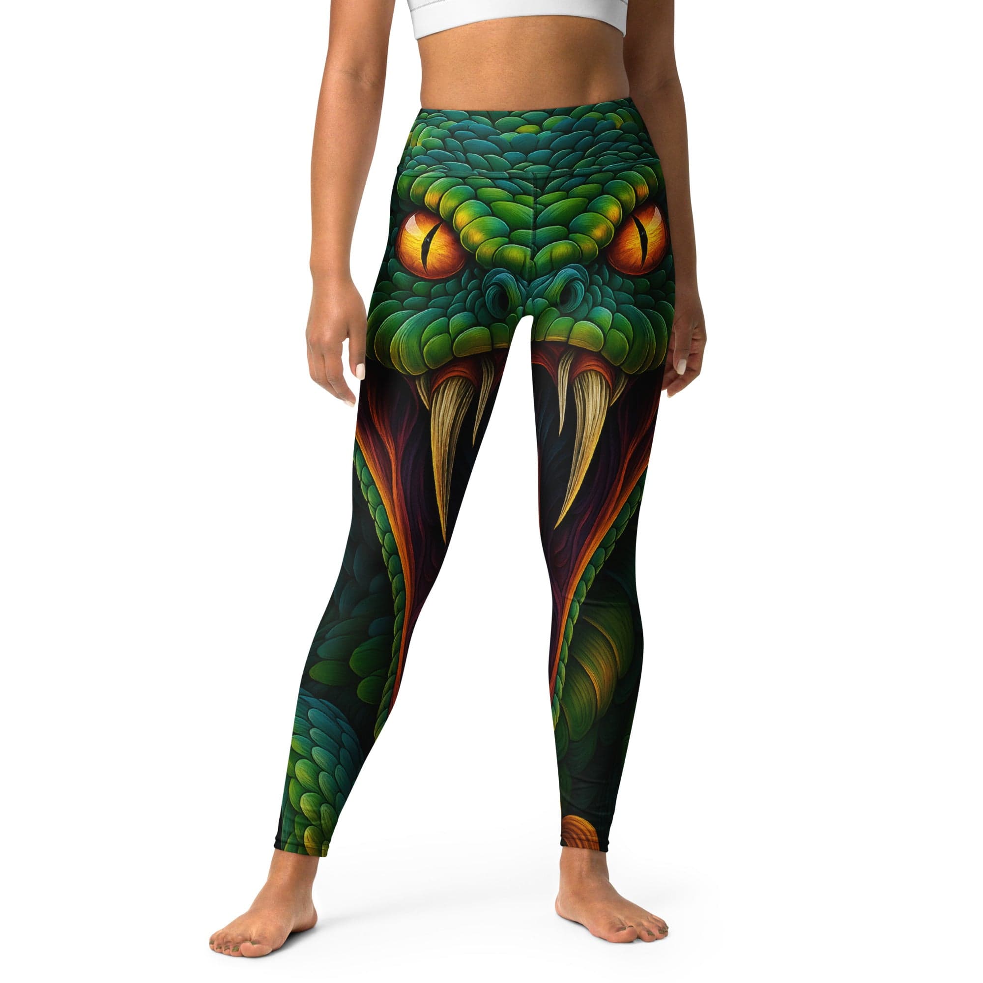 Savage Snake Yoga Leggings