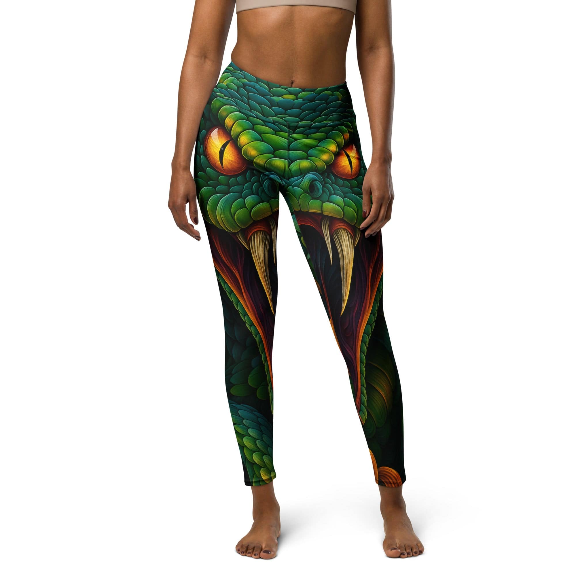Savage Snake Yoga Leggings