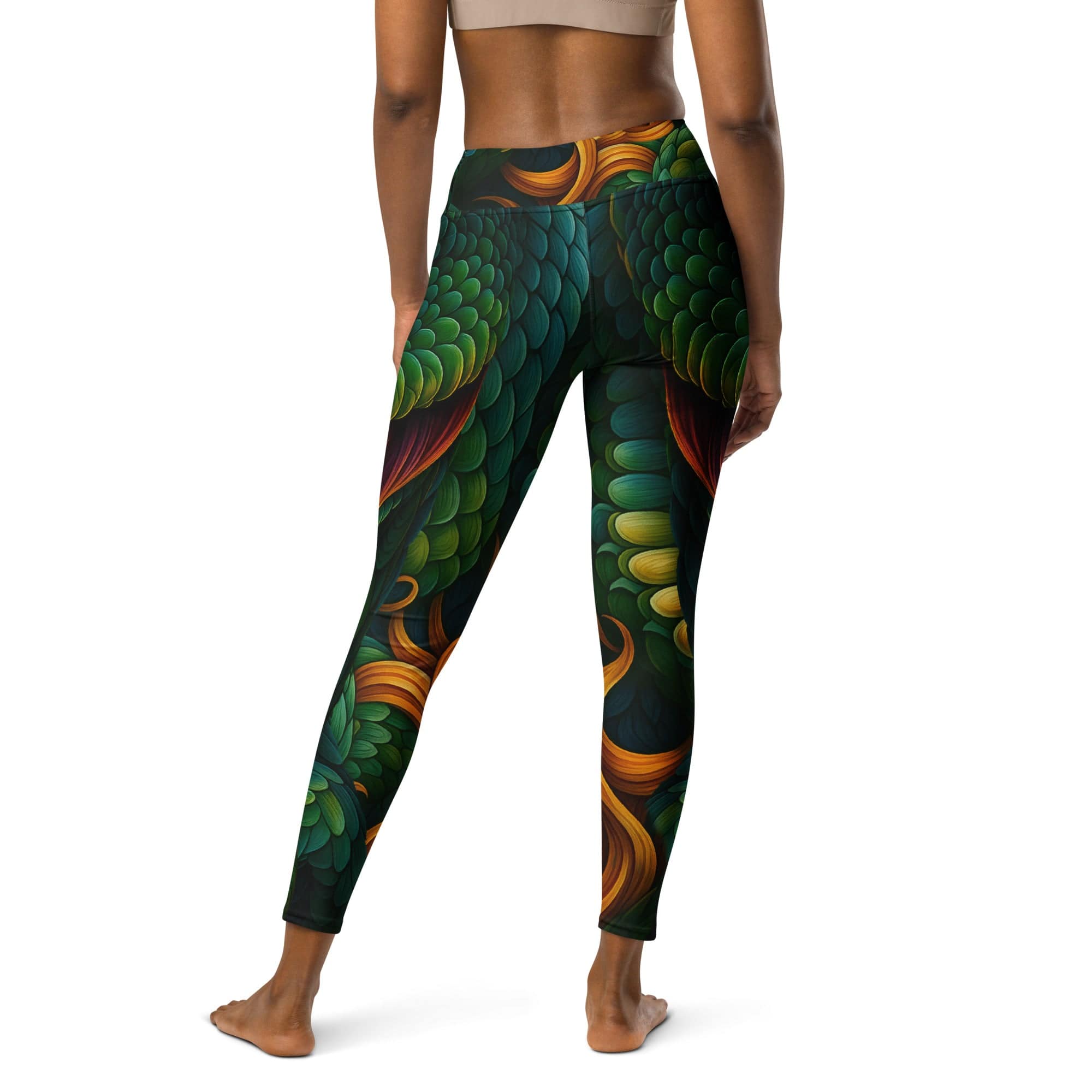 Savage Snake Yoga Leggings