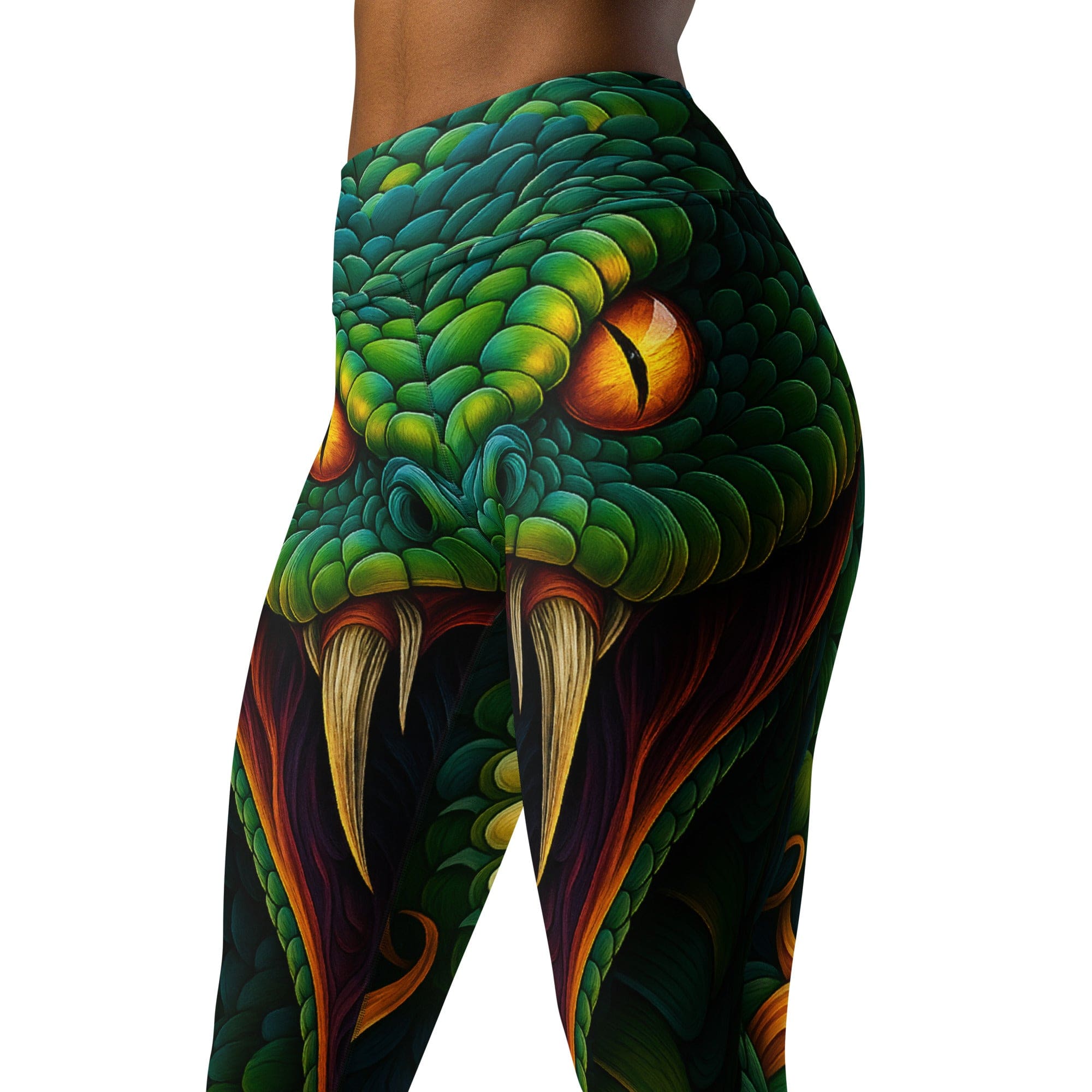 Savage Snake Yoga Leggings