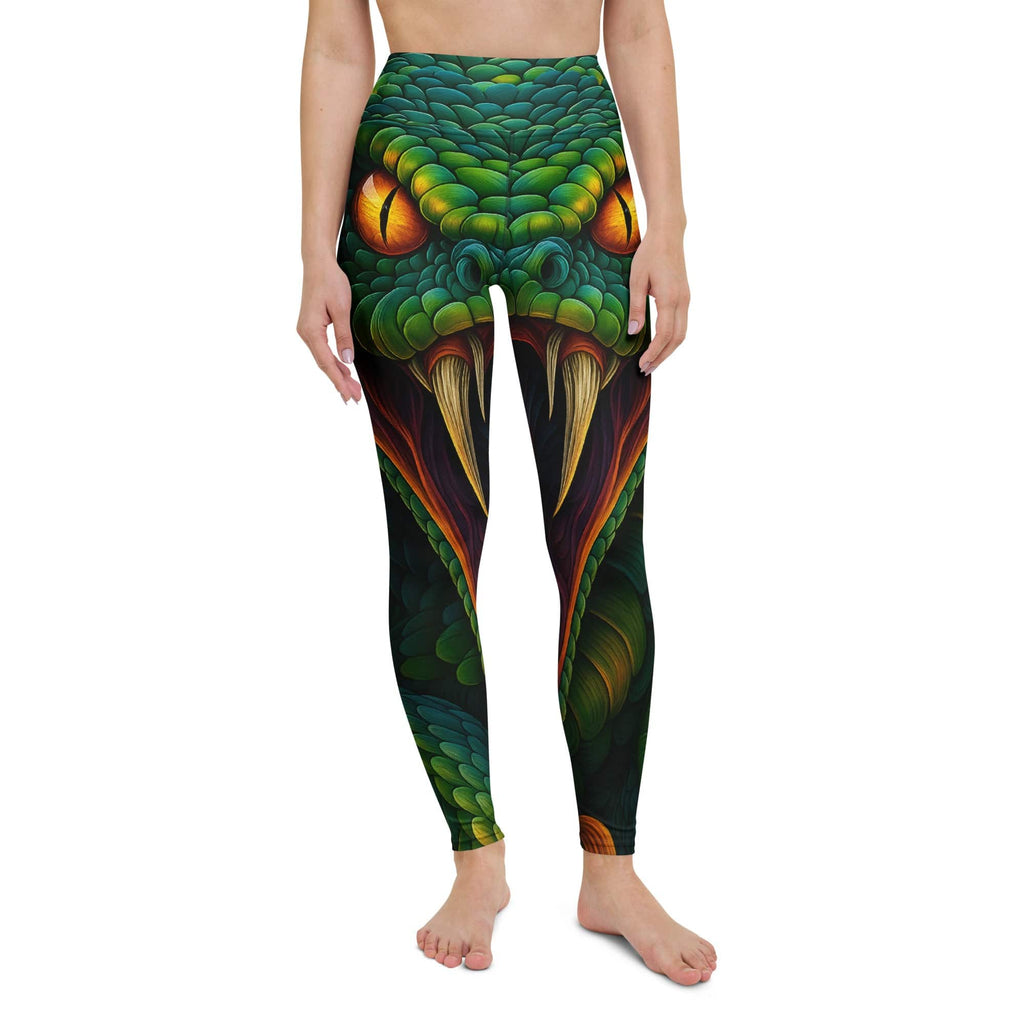 Savage Snake Yoga Leggings