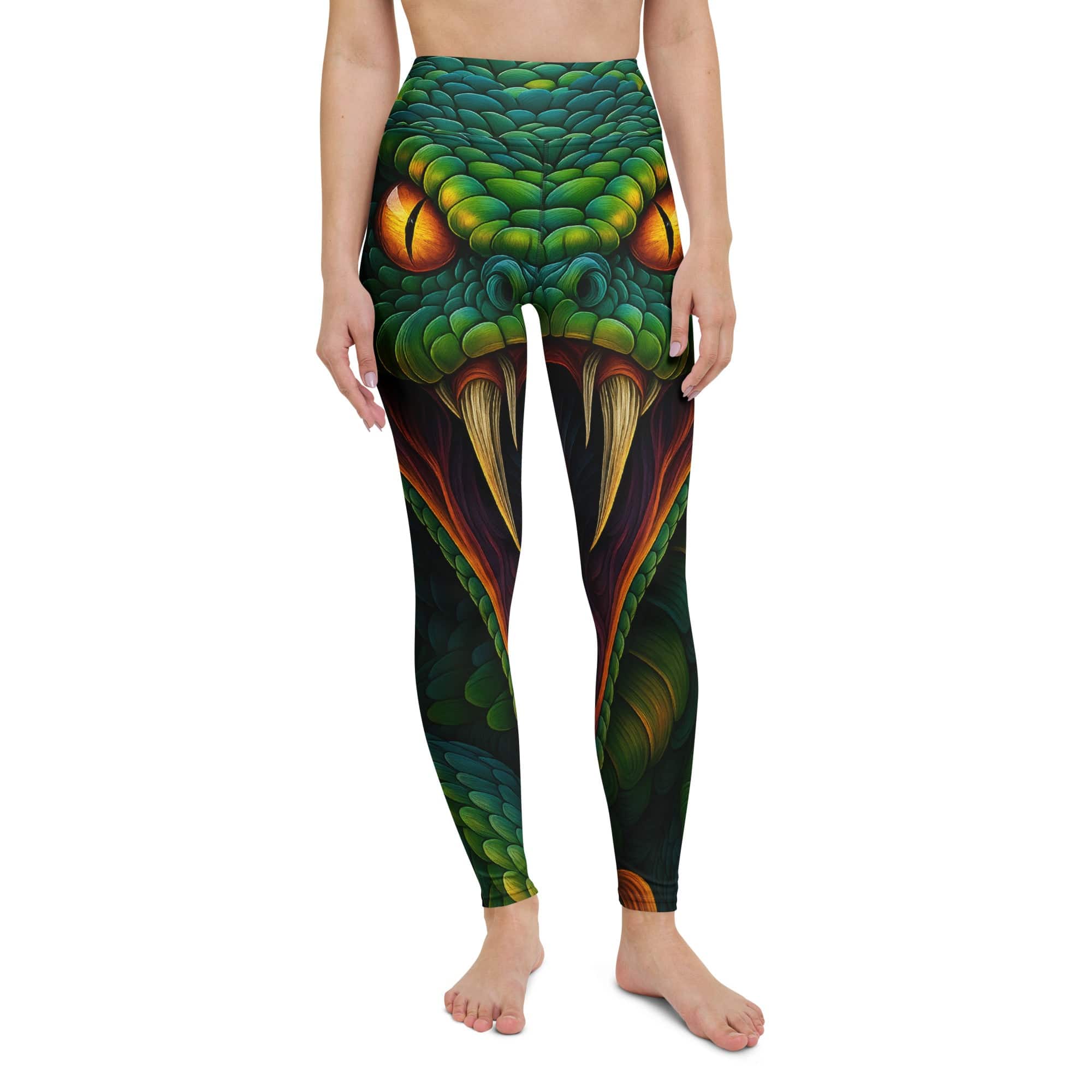 Savage Snake Yoga Leggings