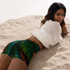 Savage Snake Yoga Shorts