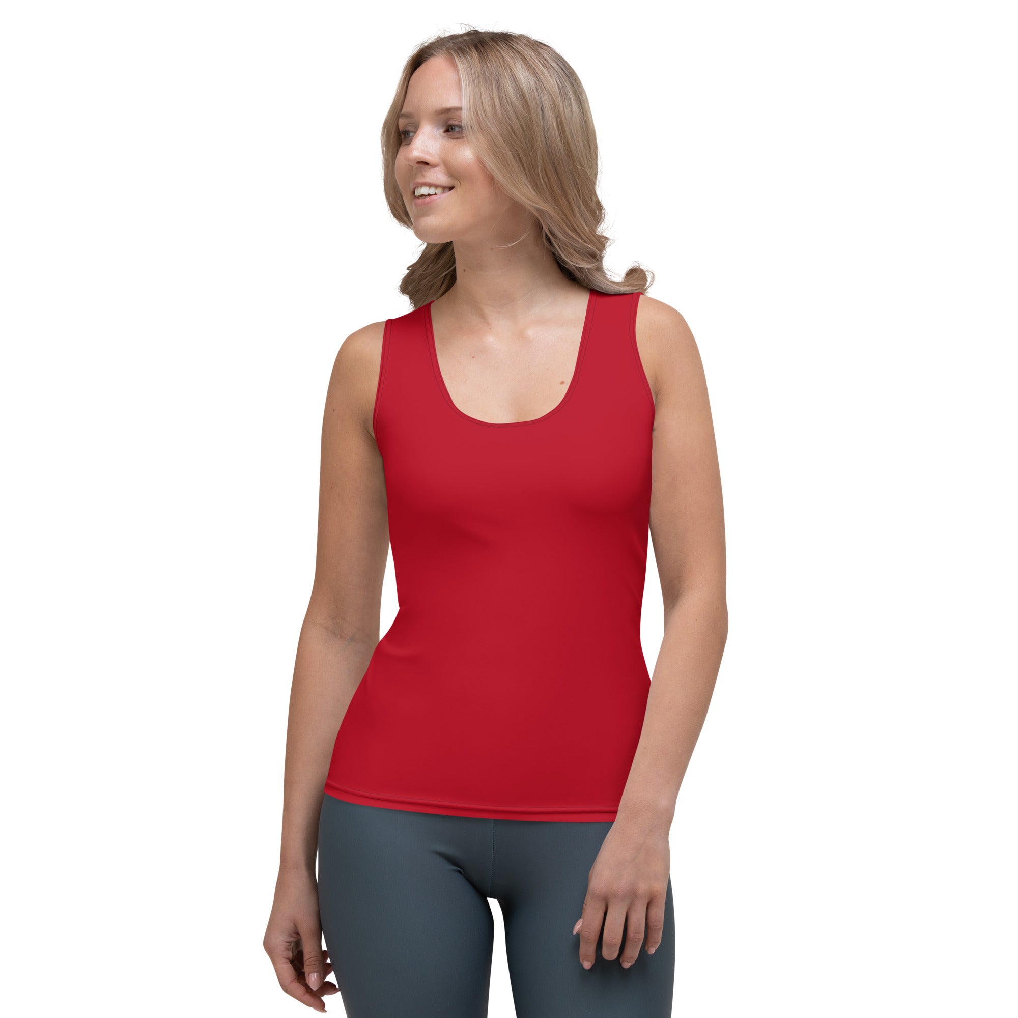 Scarlet Red Tank Top