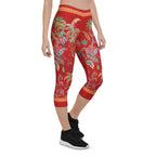 Scarlet Tropics Capris