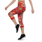 Scarlet Tropics Capris