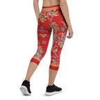 Scarlet Tropics Capris