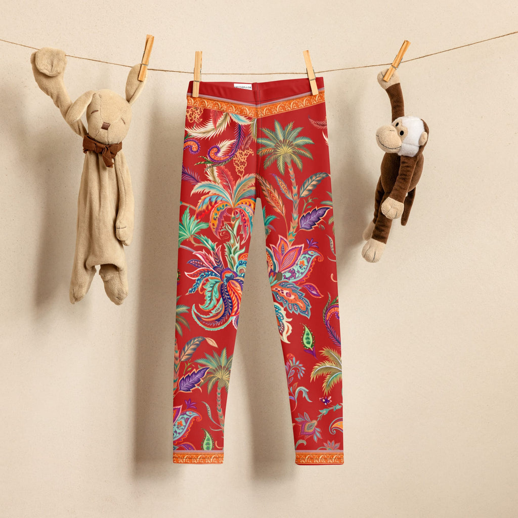 Scarlet Tropics Kid's Leggings