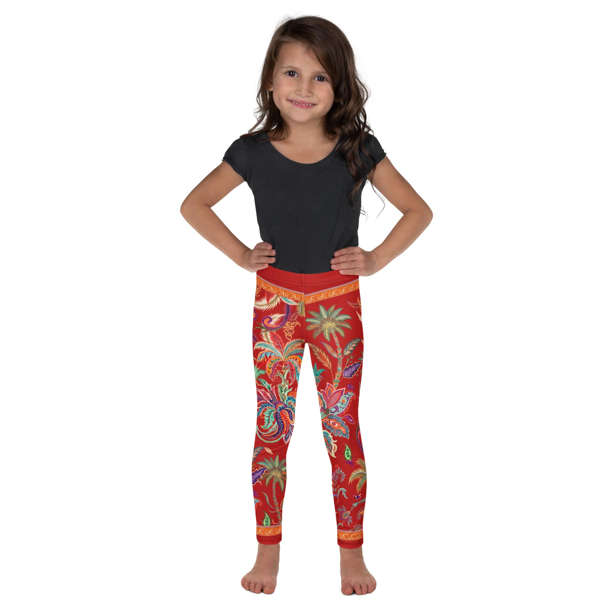 Scarlet Tropics Kid's Leggings