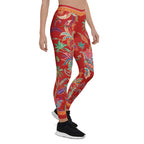 Scarlet Tropics Leggings