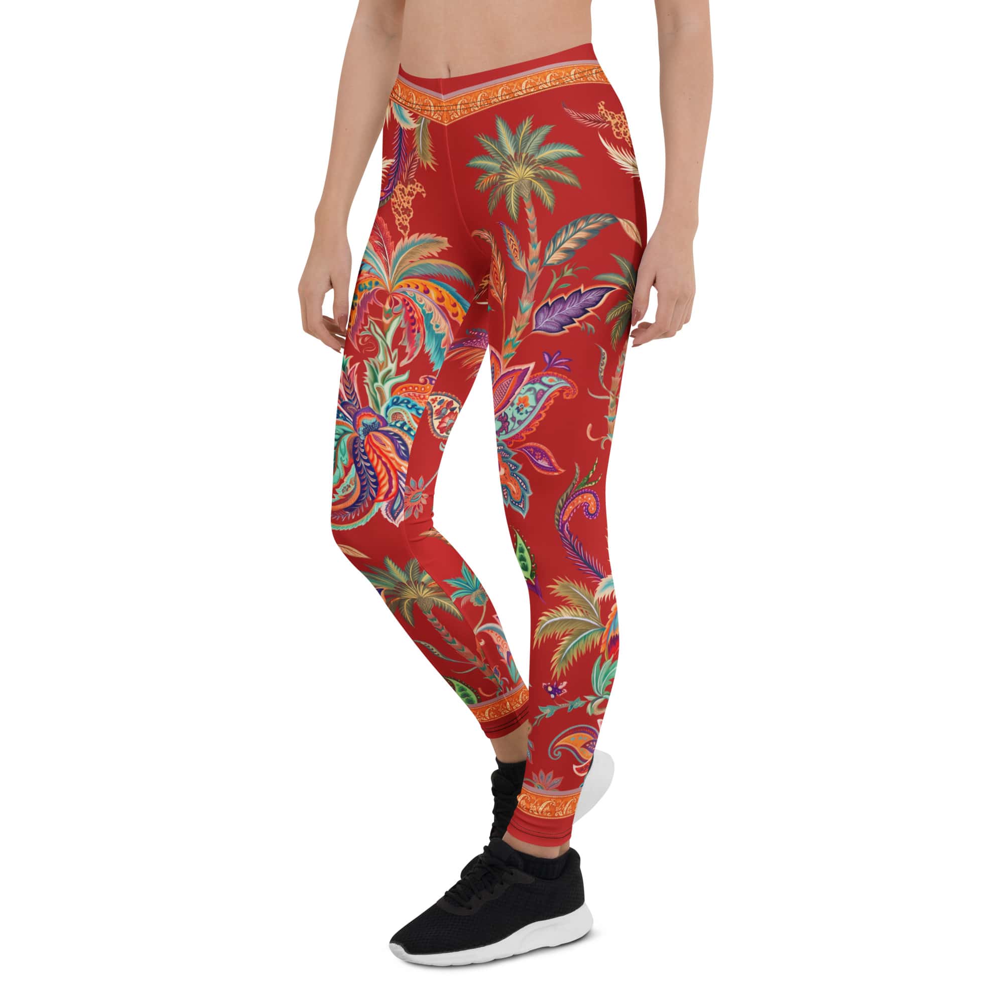 Scarlet Tropics Leggings