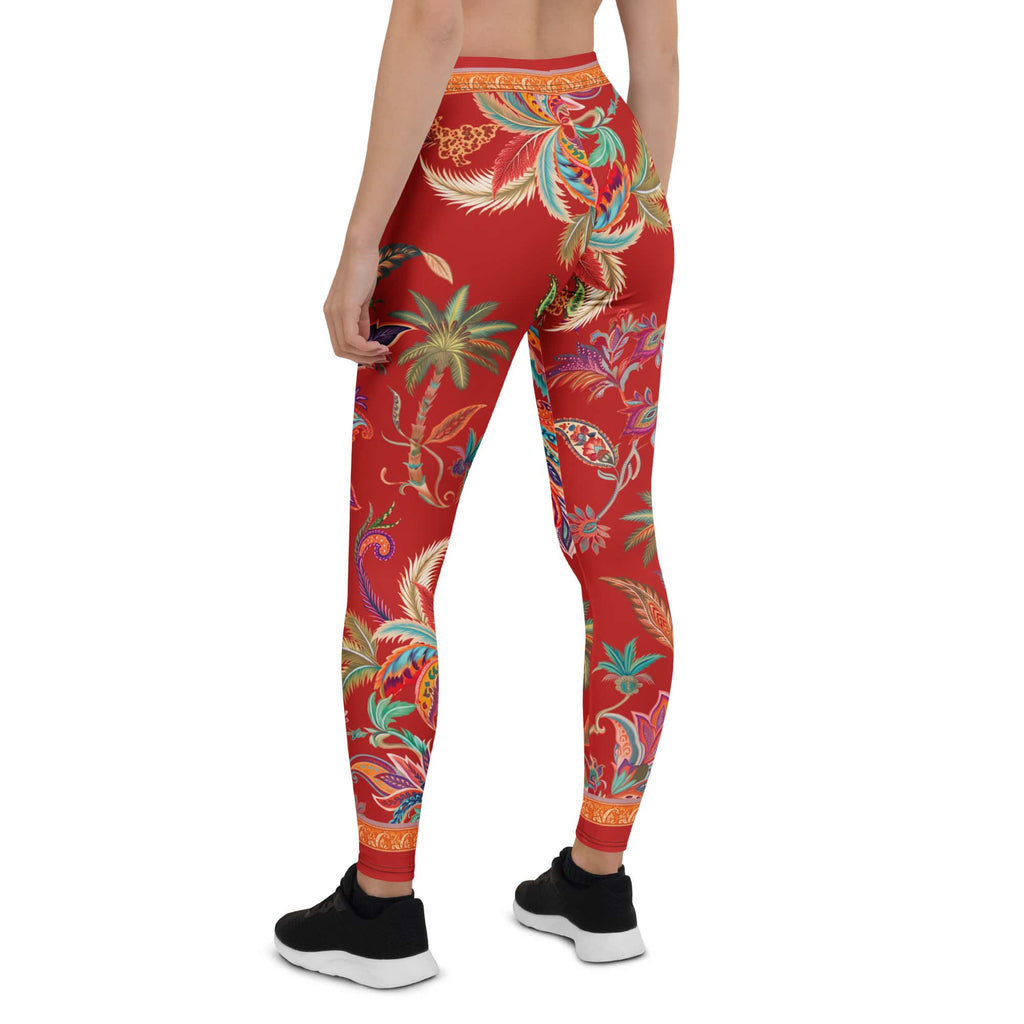 Scarlet Tropics Leggings