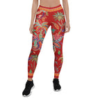 Scarlet Tropics Leggings