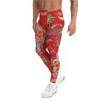Scarlet Tropics Men's Leggings