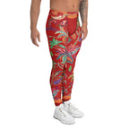 Scarlet Tropics Men's Leggings