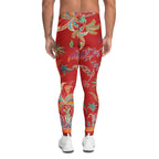 Scarlet Tropics Men's Leggings