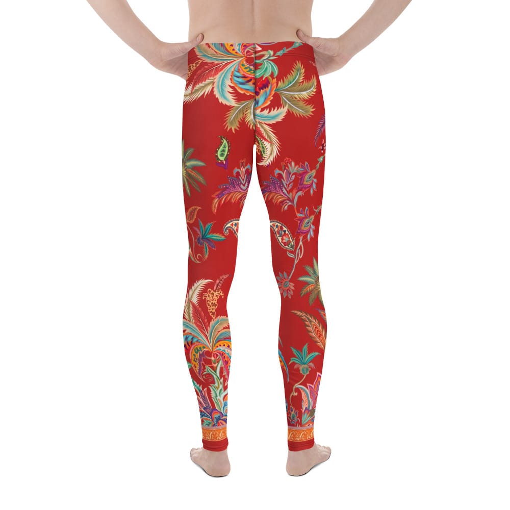Scarlet Tropics Men's Leggings