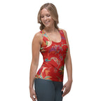 Scarlet Tropics Tank Top