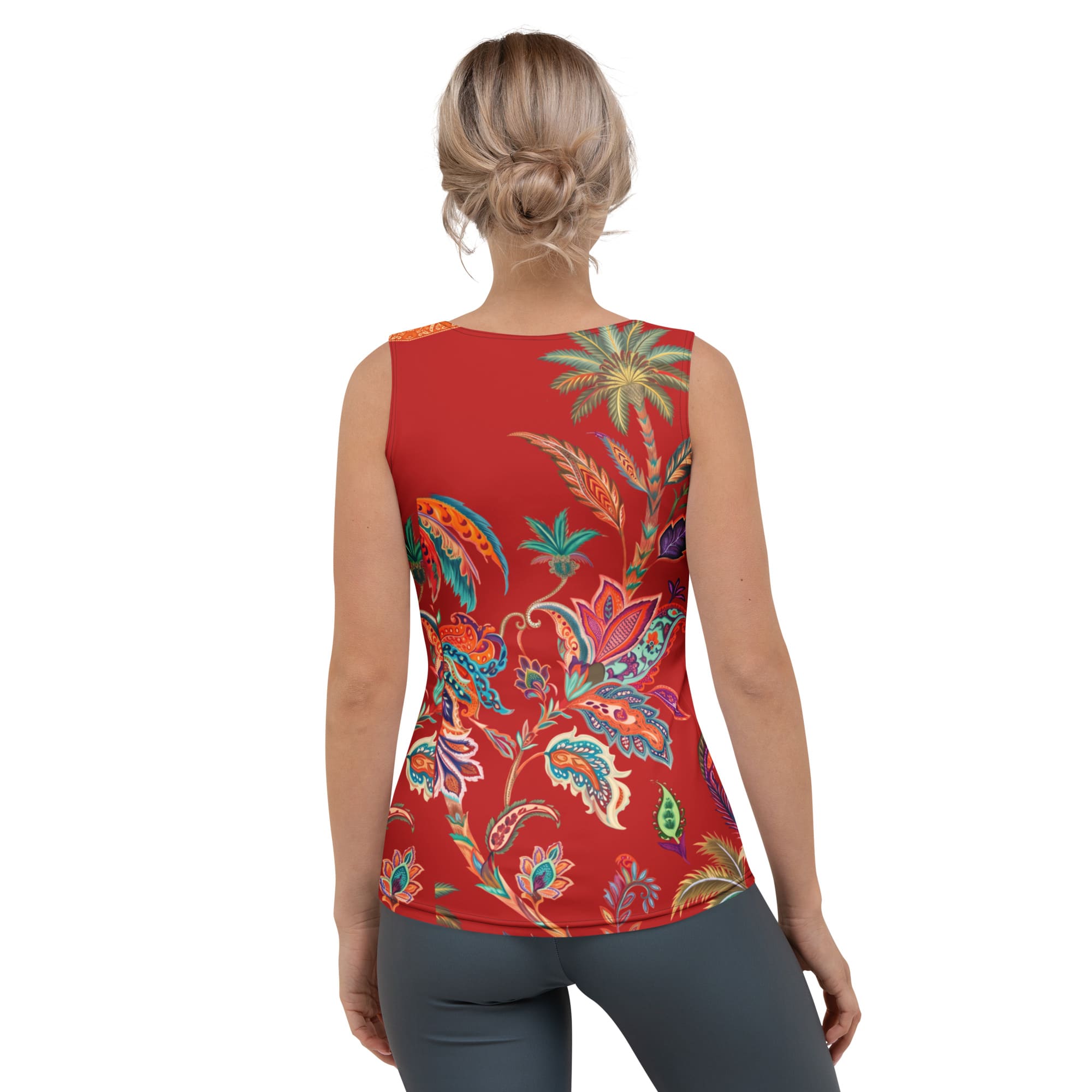 Scarlet Tropics Tank Top