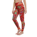 Scarlet Tropics Yoga Leggings