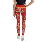 Scarlet Tropics Youth Leggings