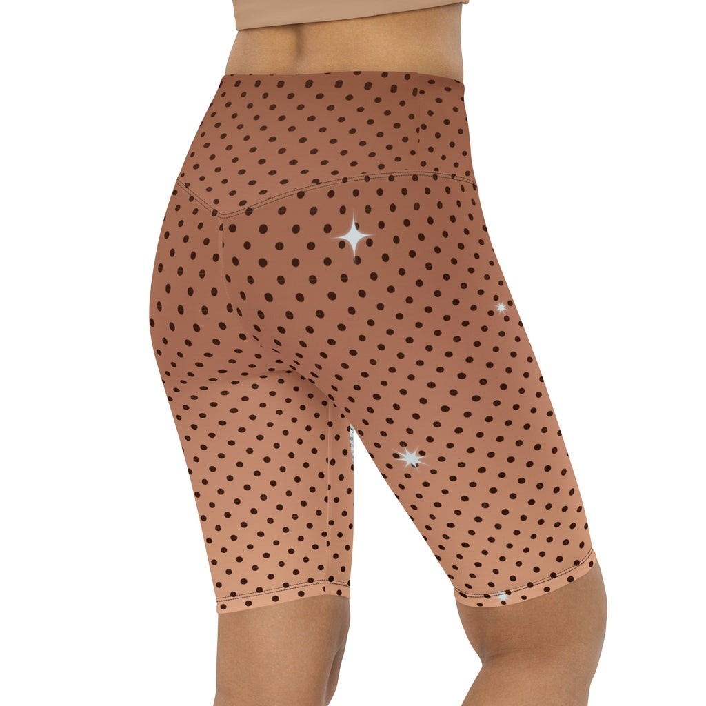 Sequin Mesh Biker Shorts