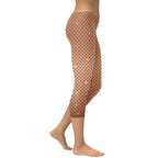 Sequin Mesh Capris