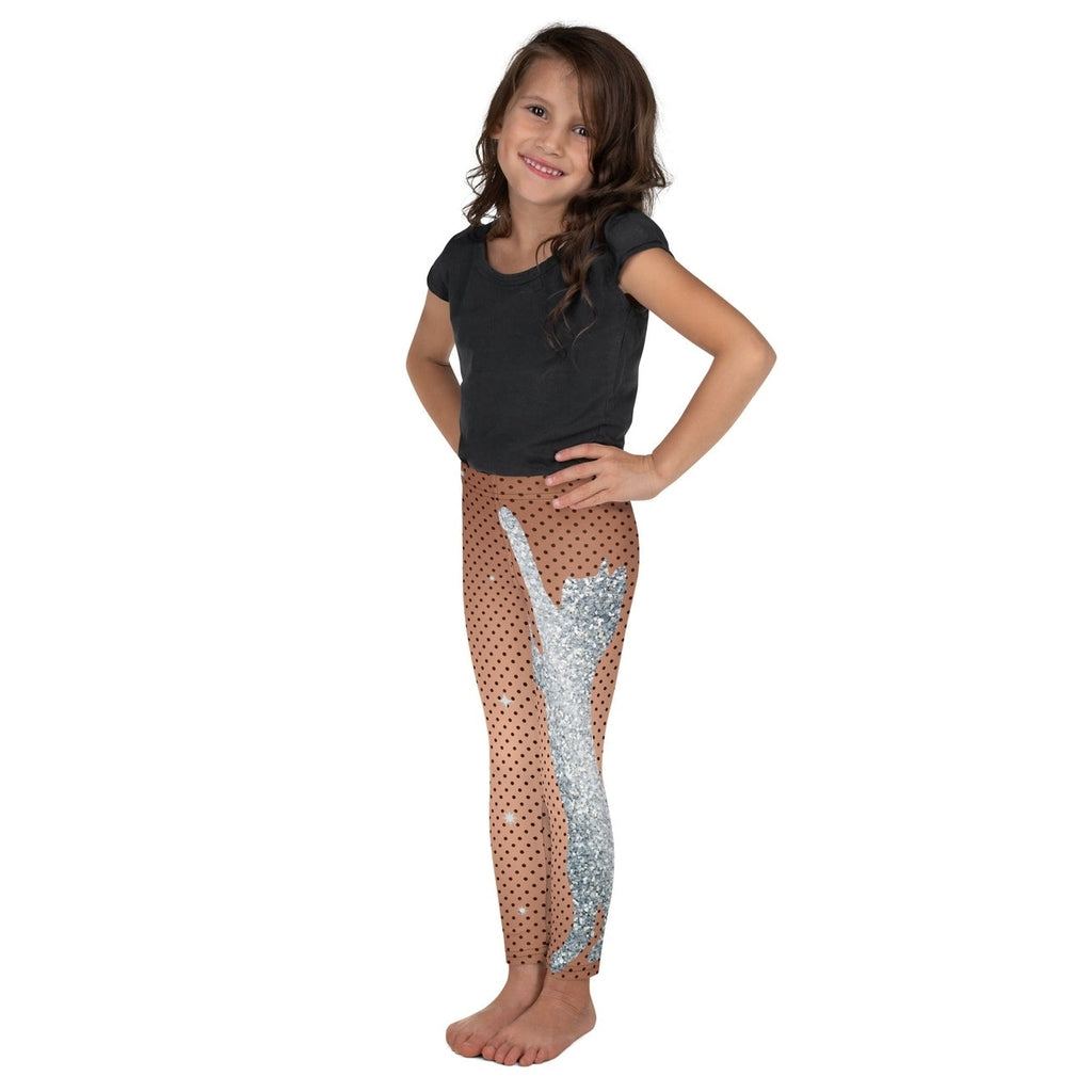 Sequin Mesh Kid's Leggings