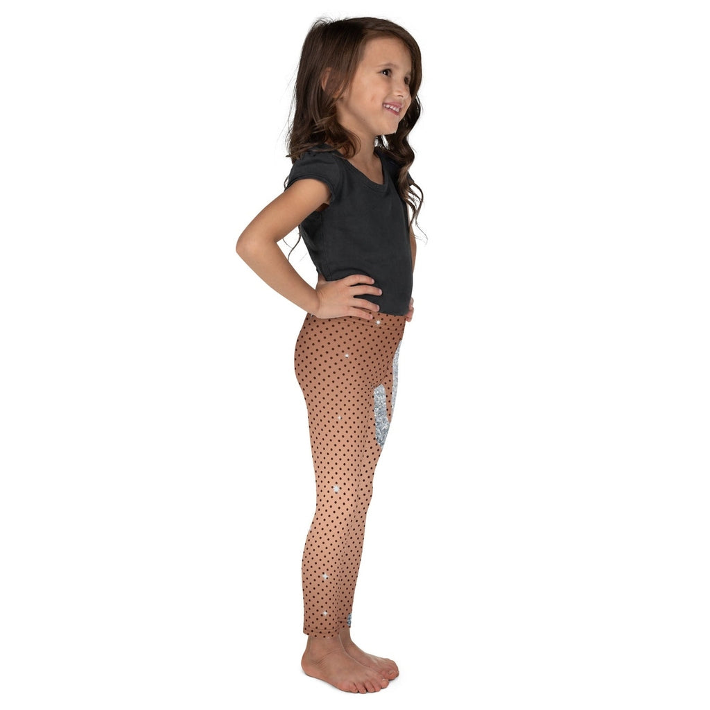 Sequin Mesh Kid's Leggings