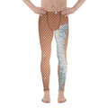 Sequin Mesh Men's Leggings