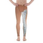 Sequin Mesh Men's Leggings