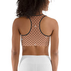 Sequin Mesh Sports Bra