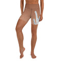Sequin Mesh Yoga Shorts