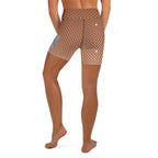 Sequin Mesh Yoga Shorts