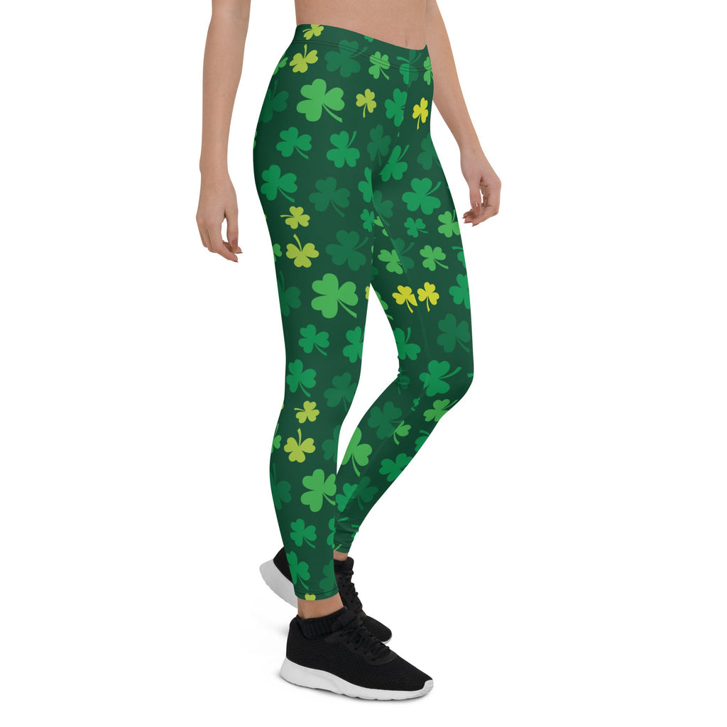 Shamrock Pattern Leggings