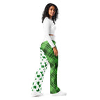 Shamrock & Tartan Flare Leggings