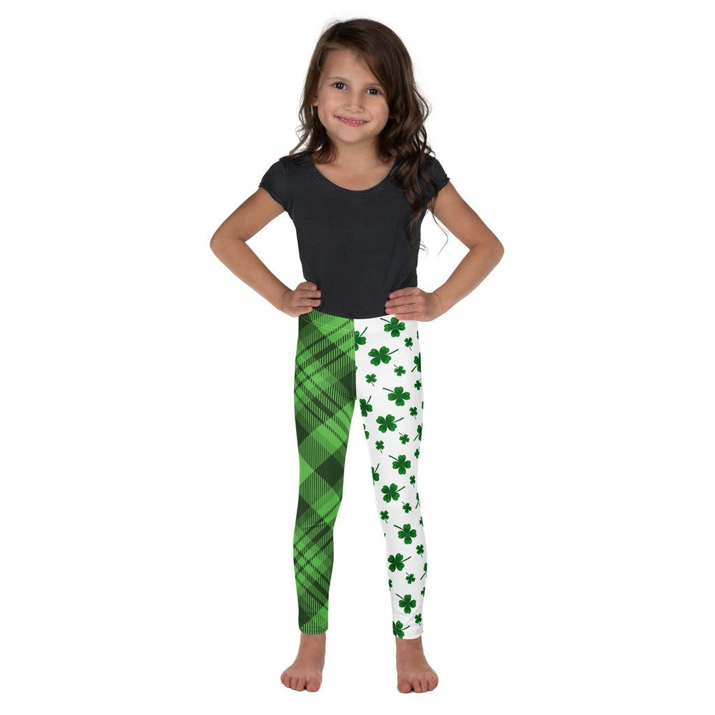 Shamrock & Tartan Kid's Leggings