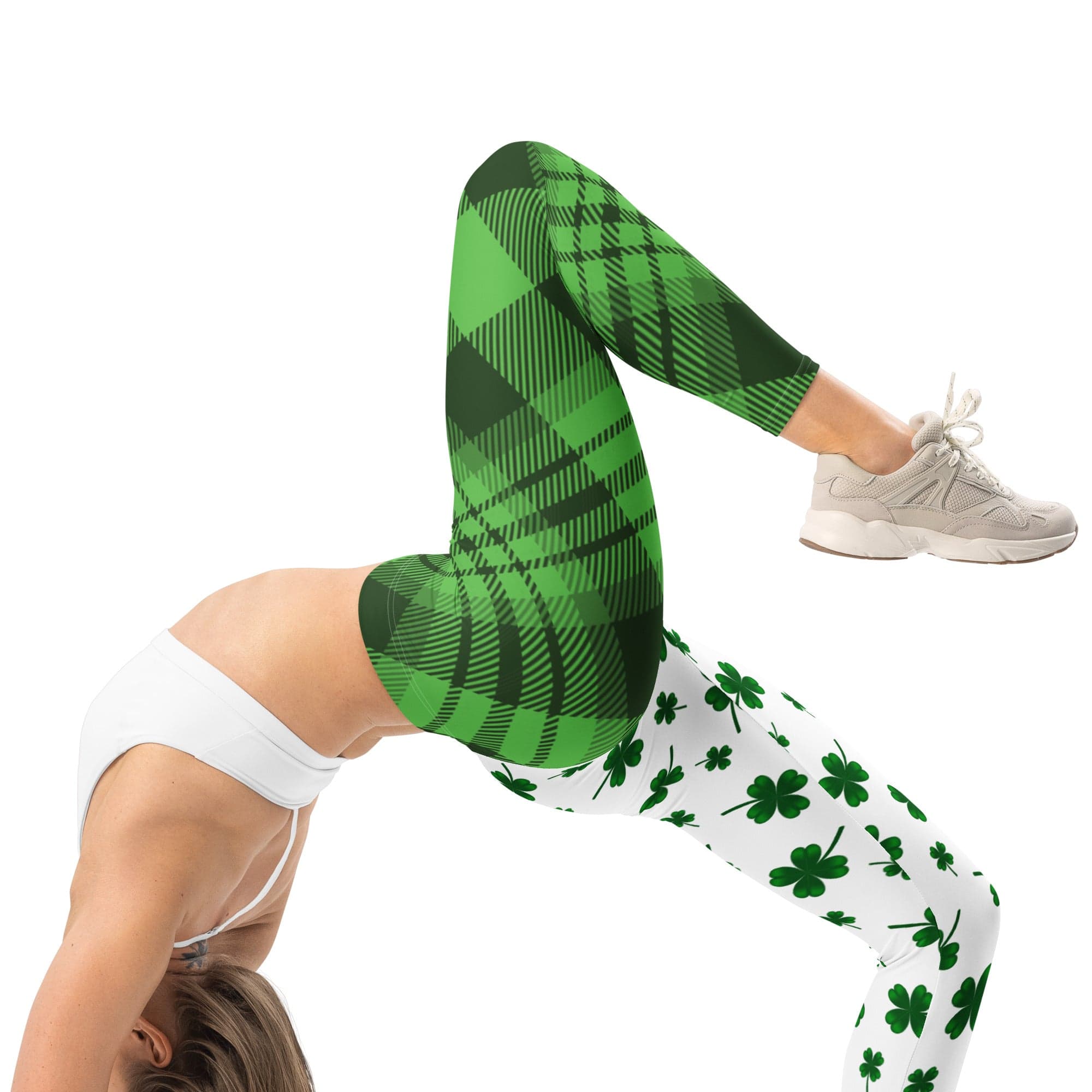 Shamrock & Tartan Leggings