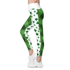 Shamrock & Tartan Leggings With Pockets