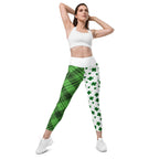 Shamrock & Tartan Leggings With Pockets