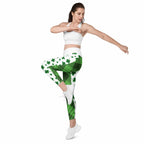 Shamrock & Tartan Leggings With Pockets