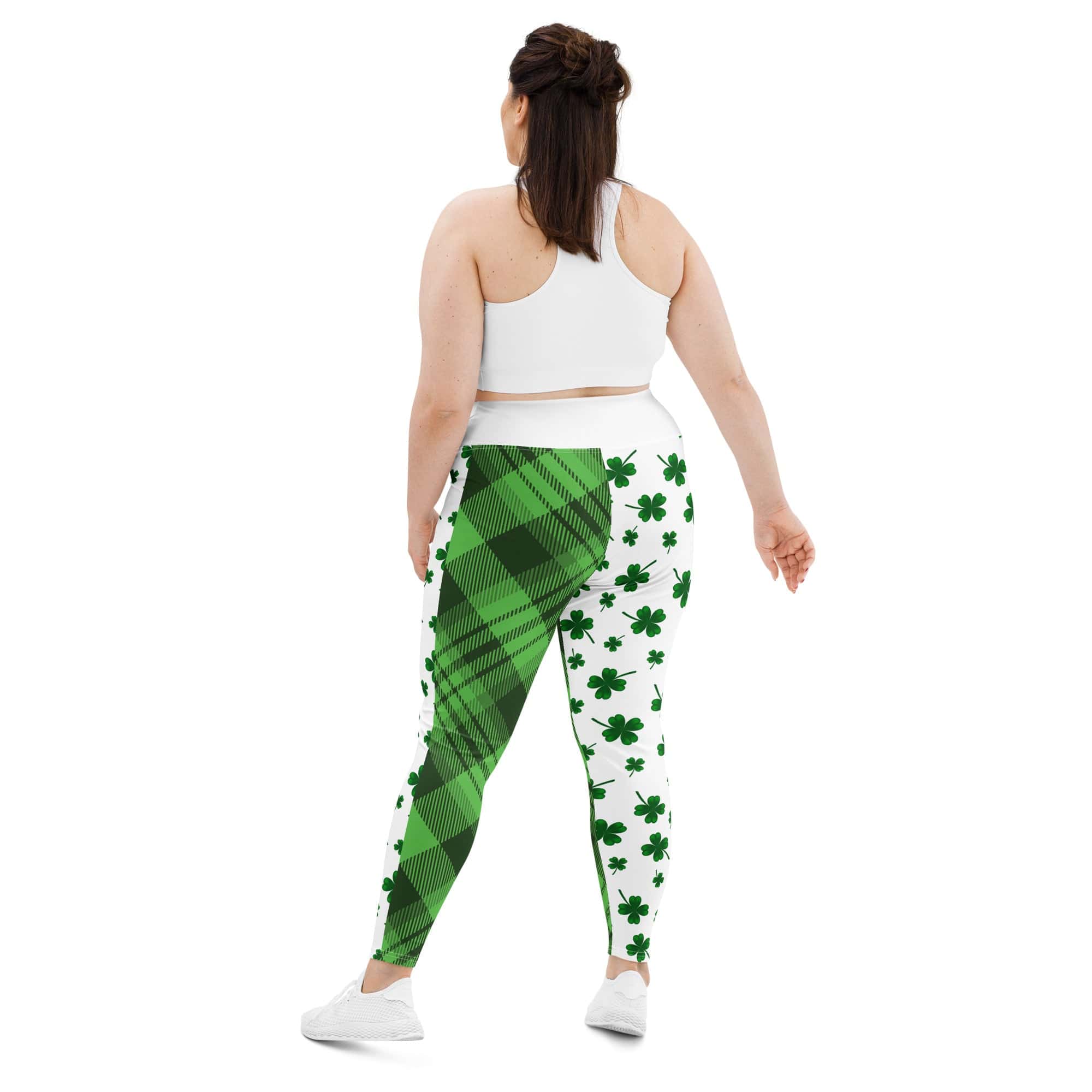 Shamrock & Tartan Plus Size Leggings