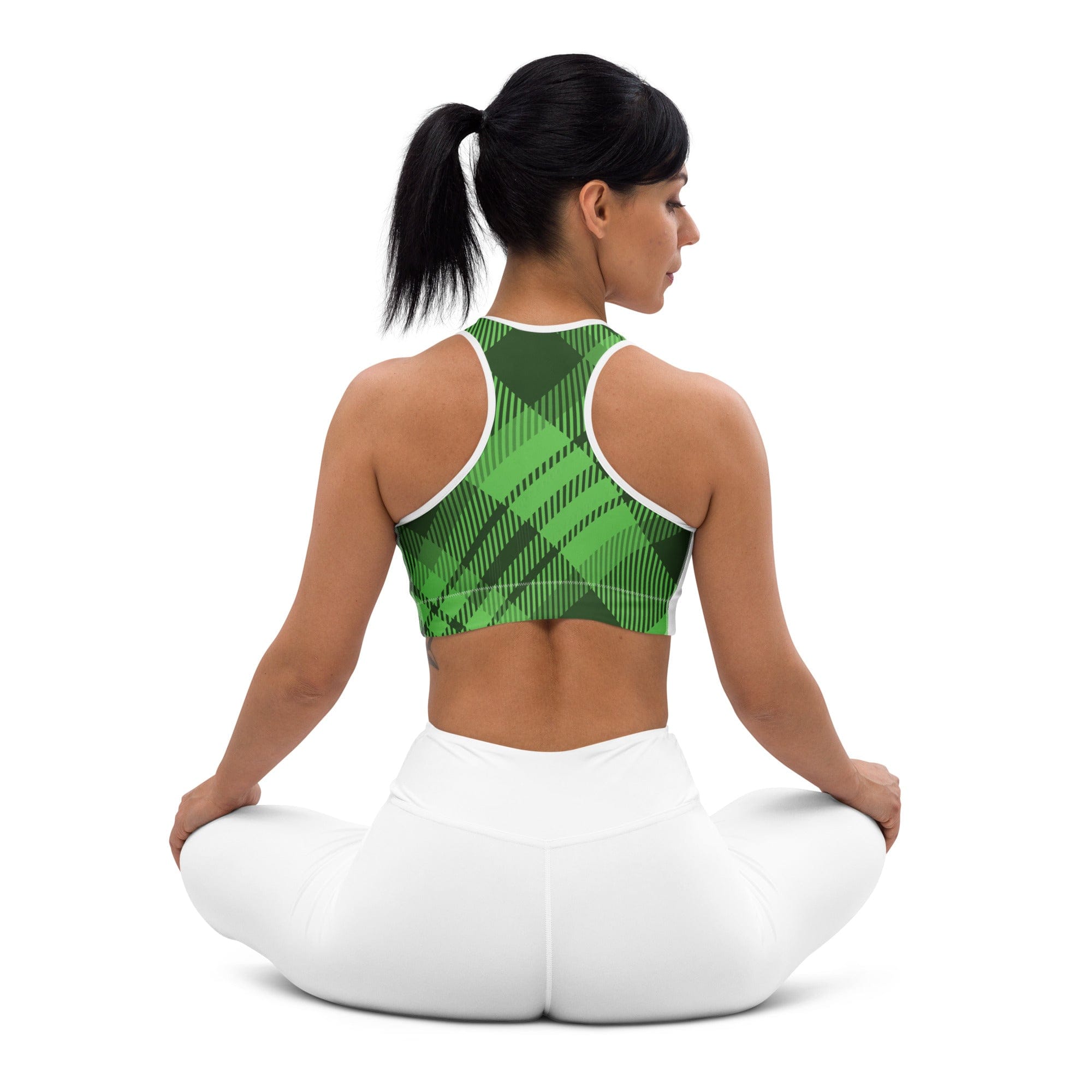Shamrock & Tartan Sports Bra