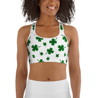 Shamrock & Tartan Sports Bra
