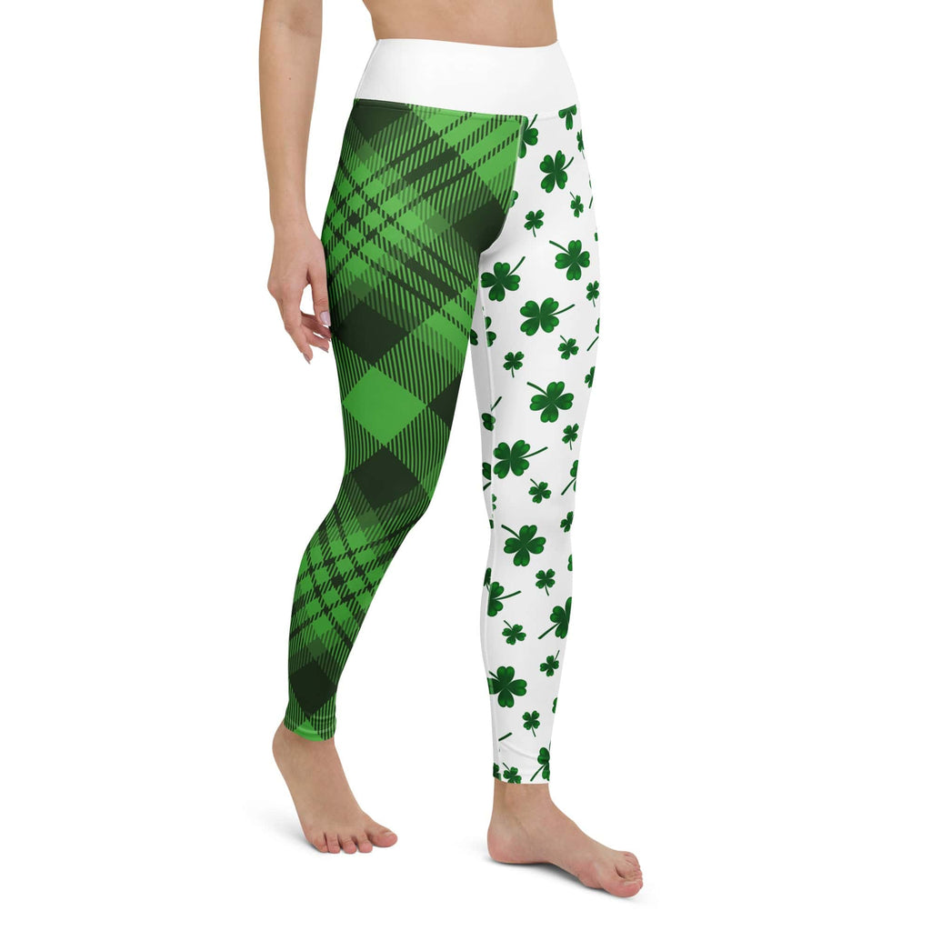 Shamrock & Tartan Yoga Leggings