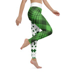 Shamrock & Tartan Yoga Leggings